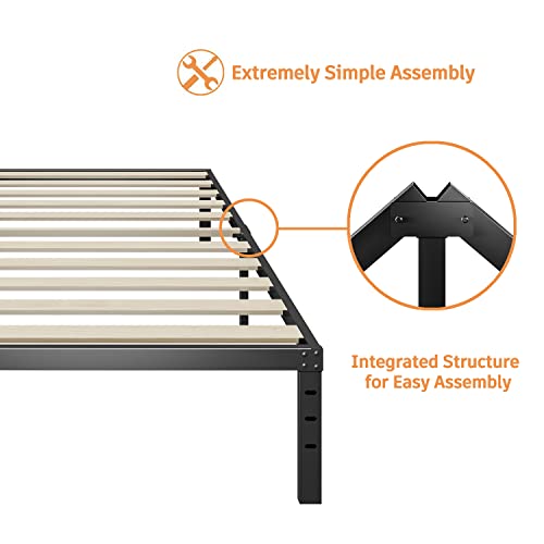 Ziyoo Z-W4001-18-DF Twin Size Bed Frames thumb #4
