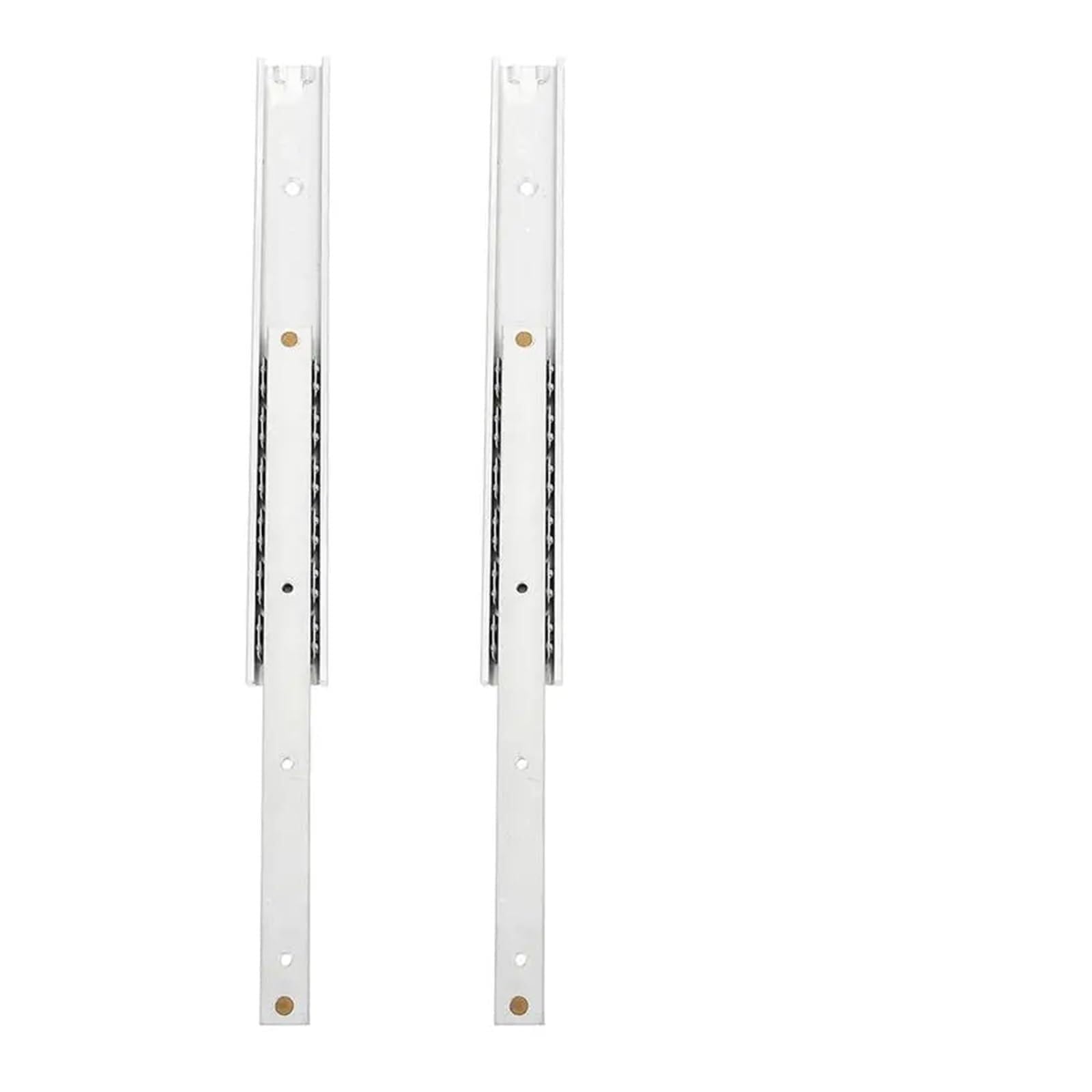 Drawer Runners 2 Pcs Duty Drawer Slides Extended Cabinet Rails Aluminum Alloy Bidirectional Durable Furniture Tracks Miniature(14x1.6cm)