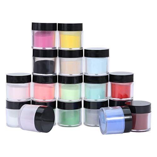 DIY Creative Sculpture Nail 18 Colors Acrylic Nail Powder Set For Nail Extension