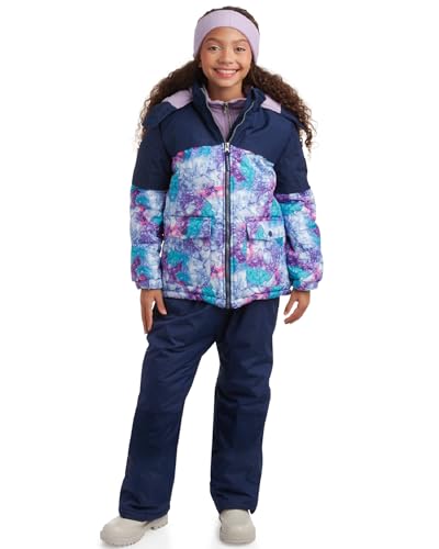 Image of Pink Platinum Girls Snowsuits - 2 Piece Waterproof Toddler Winter Jacket and Ski Pants - Winter Clothes for Girls (2T-16)
