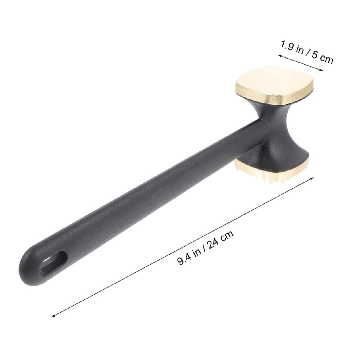 LALADEFIEE 2Pcs Meat Hammer Tenderizer Dual Sided Mallet for and Poultry Tenderizing Heavy Duty Kitchen Tool for Steak and Efficient Cooking Helper