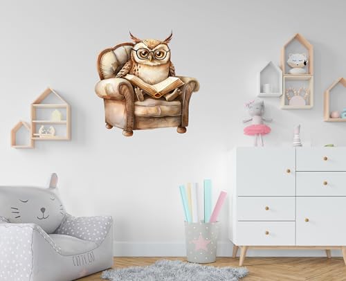 Vinilos Decorativos Adhesivos de Pared con Búhos y Animales miniatura 7