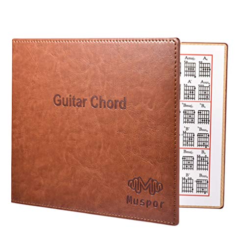 EXCEART Livro de Acordes de Guitarra Música Folclórica Caderno de Acordes de Guitarra para Instrumen