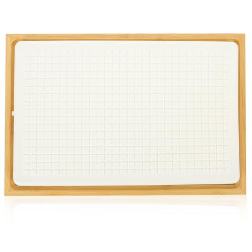 Plato de sushi rectangular Mikinona multicolor 33x22x2.5 cm miniatura 1