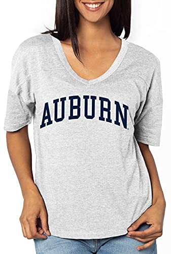 UG Apparel Women's V-Happy Jersey Heather Grey