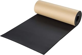 NATGAI Adhesive Neoprene Sponge Foam Rubber Sheet 1/4" Thick 12"x54" - DIY Gaskets, Weather Stripping, Cosplay Crafts, Tool Box Liner