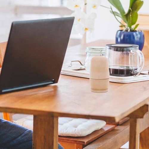 ibasenice Unbemalte Russische Nesting Dolls 4 Sets DIY 5 Matroschka Nesting Dolls Personalisieren Erstellen Sie Ihr eigenes Holzpuppenset Khaki