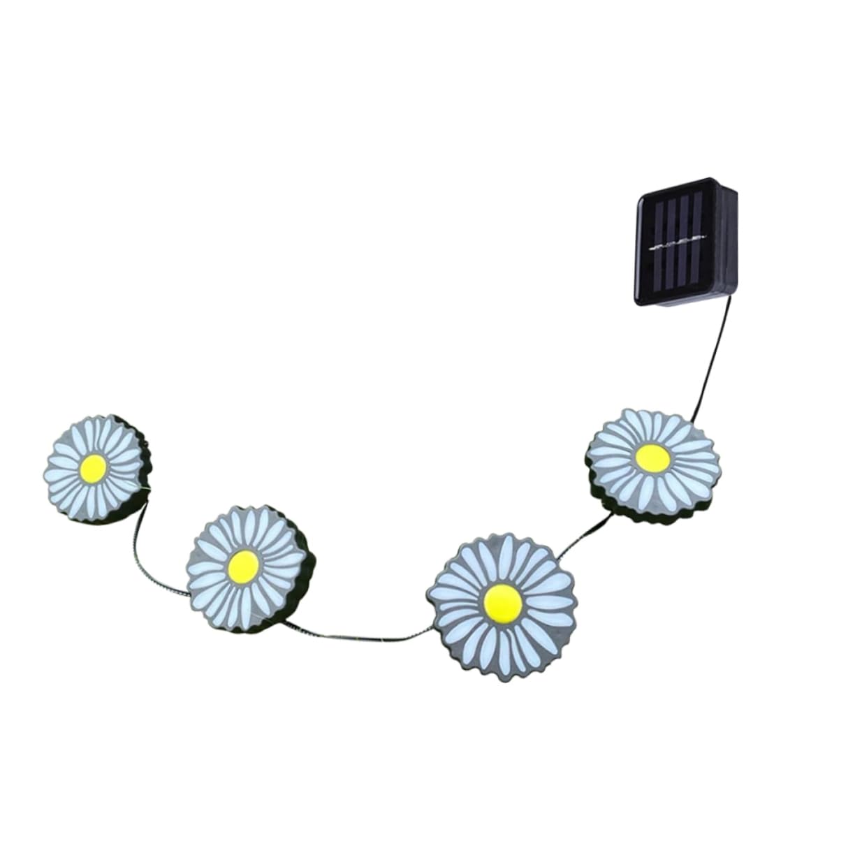 Unomor Solar Ground Insert Light Chrysanthemum Design Outdoor Garden Lamp for Solar Powered Landscape Light for Lawn Decoration and Festive Events