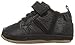 Robeez Boys' Asher Athletic Sneaker - First Kicks, Black, 9-12 Months M US Toddler