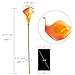 GTIDEA 20pcs Calla Lily Wedding Artificial Flowers Bouquets PU Arrangements Bride Home DIY Garden Office Decor Orange