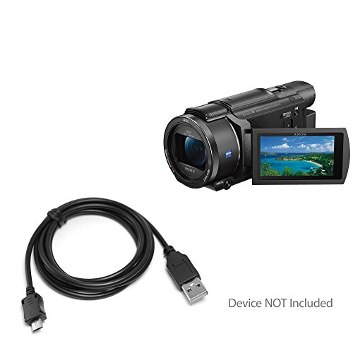 BoxWave Cable Compatible with Sony FDR-AX53 - DirectSync Cable, Durable Charge and Sync Cable for Sony FDR-AX53