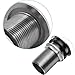 YANYUCB 316 Stainless Steel Thru Hull Fitting with Nut&Custom Gasket for Boats,Yachts or Rvs(1-1/2 inch)