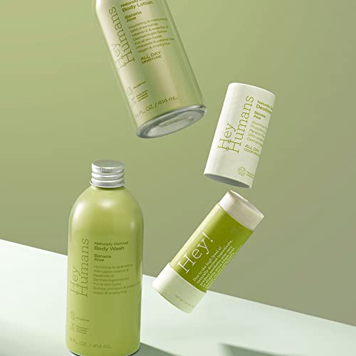 Hey Humans Natural Deodorant Banana Aloe - 2Oz (Pack Of 2) #TOP2