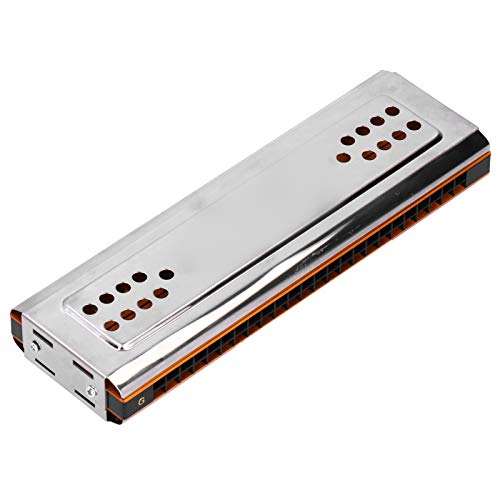 Harmonica Trémolo,Plaque de Couverture Épaisse en Acier Inoxydable Durable,Bouche D’Harmonica,24 Trous C et G Key… - Les Beatles, Paul McCartney, John Lennon, RIngo Starr, George Harrison Harmonica Trémolo,Plaque de Couverture Épaisse en Acier Inoxydable Durable,Bouche D'Harmonica,24 Trous C et G Key… – Image 8