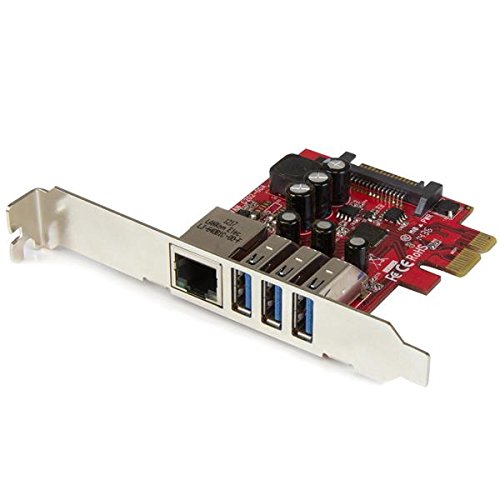 212 Main 3-Port Pci Express USB 3.0 Card & Gigabit Ethernet