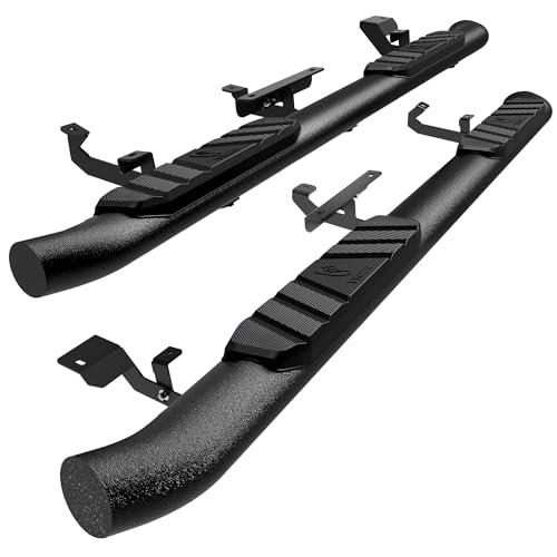 Image of Tyger Auto 3.5 inch Rider Running Boards Compatible with 2021-2026 Ford Bronco Sport 4-Door | TG-SS2F35328 | Side Step Rail Nerf Bars