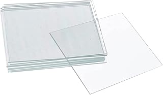Hemacytometer Cover Slips, 20x26x0.4mm, Glass Cover Slips, Professional Glass Cover Slips Hemocytometer (10)