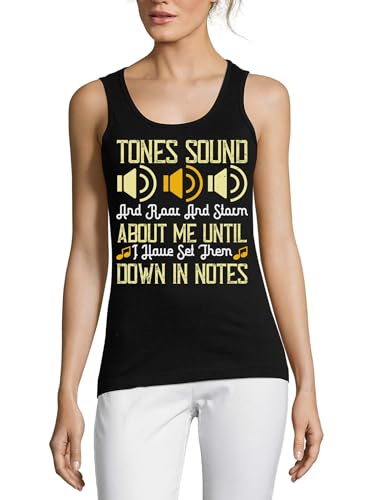 Camiseta de algodón para mujer Atspauda Tones negra ideal para tu look urbano diario