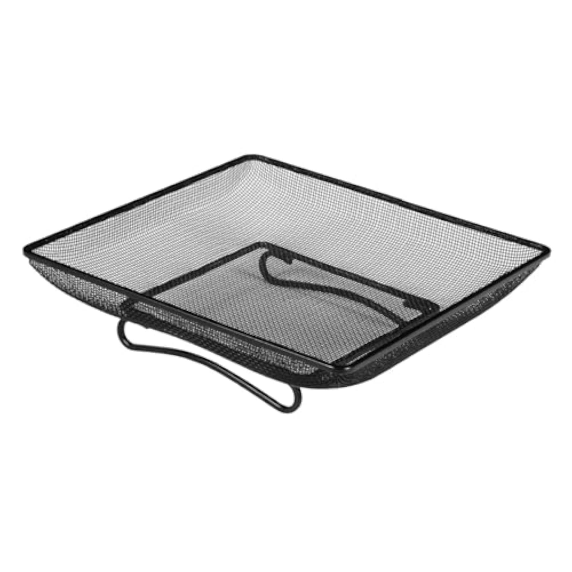 Ground Bird Feeder Tray Metal Mesh Platform
