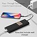 iWALK Mini Portable Charger 10000mah, 22.5W USB C Fast Charging Power Bank with Built-in Cable, Travel Essential Ultra-Small Battery Pack Compatible for iPhone 16/16 Pro/15, Samsung, Google, Black