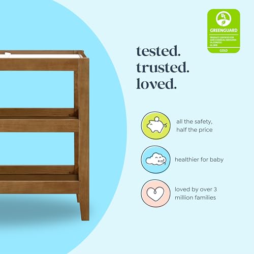 Image of Carter's by Davinci Colby Changing Table in Walnut, GREENGUARD Gold Certified