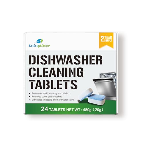 Image of Daily Use Dishwasher Tablet 24 Pack | Deep Cleaning, Descaler, Heavy Duty, Limescale Remover