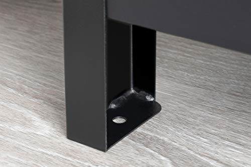 Meister Werkbank 1400 x 1140 x 610 mm - 200 kg Tragkraft - Vier Schubladen, Lochrückwand & drei Ablagefächer - Mit LED-Arbeitsleuchte & integrierter Steckdosenleiste - Aus Stahl / Werktisch / 9079700