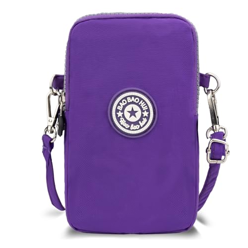 Pequena bolsa transversal para celular feminina, mini bolsa transversal, bolsa de braço, carteira com alça ajustável sobre o ombro