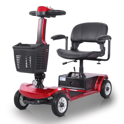 30 Miles Long Range 4 Wheel Electric Mobility Scooter