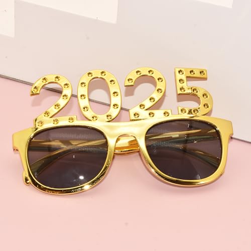 CRAWPROP 5PCS 2026 Plastic Eyeglasses Happy New Year's Eve Glasses Graduation 2026 Party Photo Props Supplies - Image 5