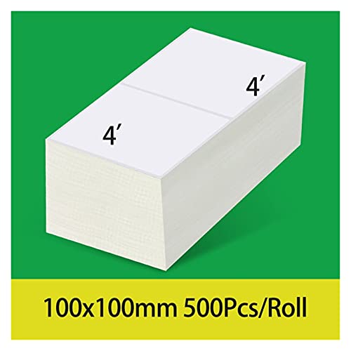 Image of Thermal Barcode Label Printer Support 4x6 Shipping Label Printe Bluetooth WiFi Support Adhesive Sticker Paper(100 * 100)
