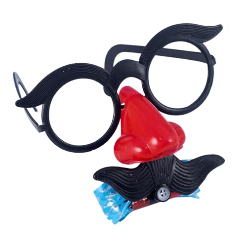 Genérico Gafas de bigote | Ideas de regalos para fiestas | Gafas de nariz grande para fiestas | Para adultos y Carnaval Mascarada Festival Cumpleaños Celebración
