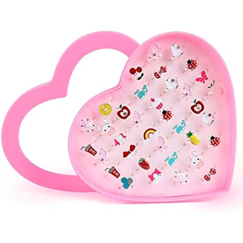 Hillylolly Ringe Mädchen, Kinderringe Mädchen Set Cover