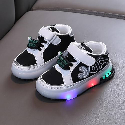 Kids Sneakers for Boys High Top Light Up Shoes Toddler Light Up Shoes Girls White Valentine Shoes for Toddler Girls2