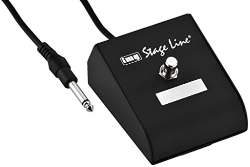 Img Stage Line FS-100 - Pedal para amplificador de guitarra, color negro