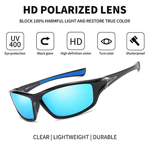 Sports Polarized Sunglasses for Men Women Driving Fishing Baseball Cycling 100% UV Protection Wrap Around Sun Glasses2