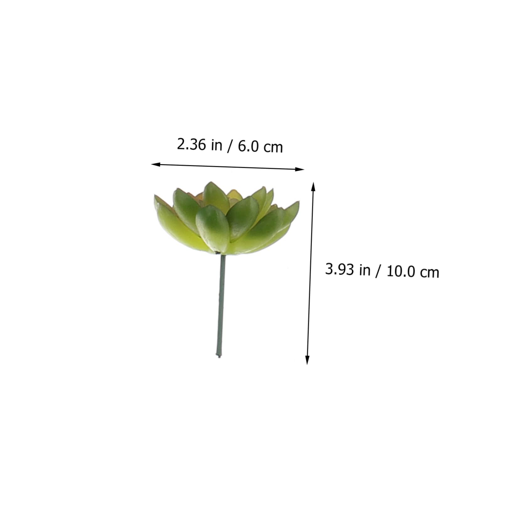 MAGICLULU 20pièces Plantes Succulentes Artificielles Lot de Fausses Plantes Grasses pour Décoration De Jardin Et Balcon Style Mixte Végétal