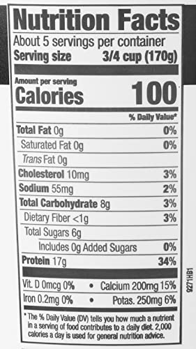 Amazon Brand - Happy Belly Greek Non-Fat Plain Yogurt, 32 Ounce #TOP6