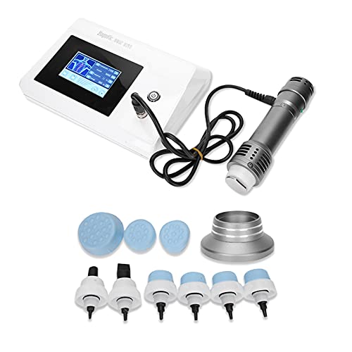 Shockwave Therapy Machine - Waist Body Pain Relief Massage Physiotherapy Instrument Pain Relief ED Treatment for Plantar Fasciitis Treatment 110240V(US 110-240V)