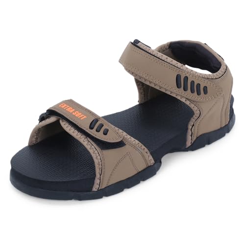 Image of DOCTOR EXTRA SOFT Men's Classic Athletic & Outdoor Casual Sandals /Floaters With Adjustable Cushion Strap For Adult|Comfortable & Lightweight|Stylish & Anti-Skid|Everyday Use For Gents & Boys D-301