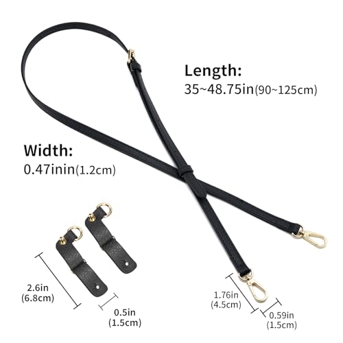 Bag Strap Suitable for Longchamp Mini Pouch,Purse Crossbody Adjustable Replacement Conversion Kit2