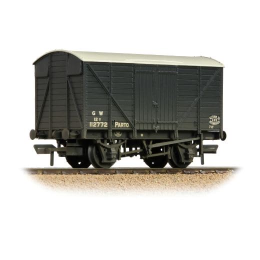 Bachmann 37-727B GWR 12T Parto Ventilated Van Parto GWR Grey [W] 112772 OO Gauge