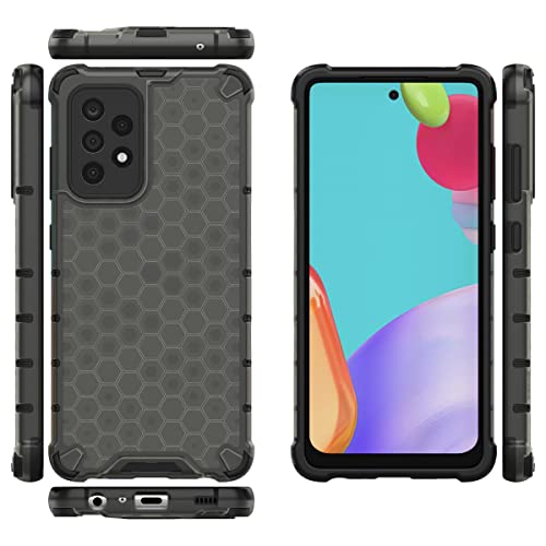 Image of Glasgow Back Case Cover Designed for Samsung Galaxy A52s 5G - Black