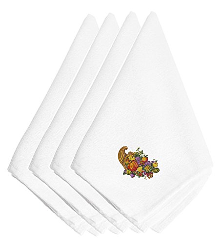 Servilletas de Tela Bordadas Juego de 4 20x20 pulgadas miniatura 1