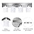 PARTPHONER Bathroom Vanity Light Fixture