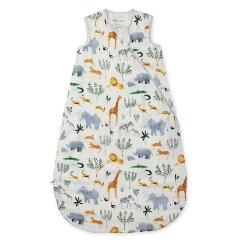 Image of Loulou Lollipop Lightweight Muslin Wearable Baby Blanket Sleeping Bag, Unisex Infant Toddler, 0.5 TOG, 2-Way Zipper Sleepsack