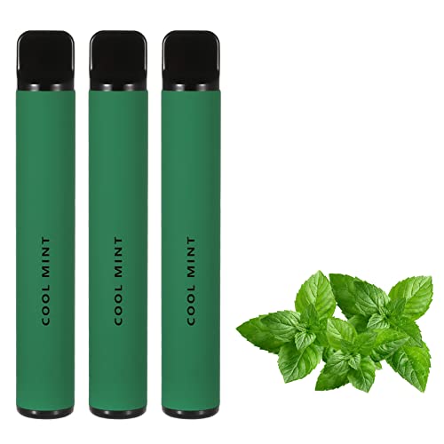 DrafTor Cigarrillo Electrónico Desechable, 3 Piezas ABS VAPE 650mAh Cover