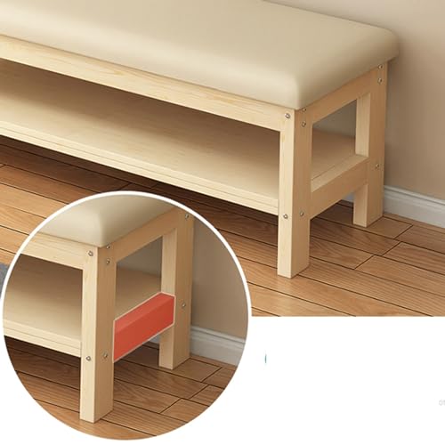 Tabouret de rangement double 100 cm au design modulable couleur A