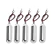 AEDIKO 5pcs DC Coreless Motor 1.5v-3v Waterproof Micro Vibration 8000-24000rpm Mini Vibrating Motor 7mmx25mm for Electric Toothbrush Toys Dental Equipments