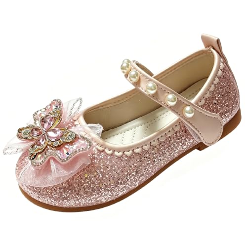Sandales scintillantes petite fille confortables pour cosplay et danse